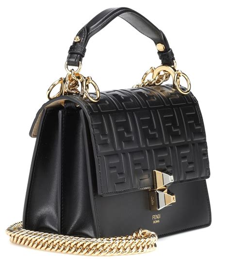 fendi black shoulder bag